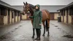 Wasserdichte Reitparka: Eleganz trifft Funktion