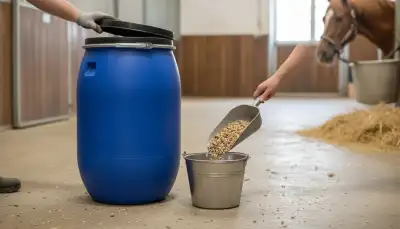 Mäusesichere Futtertonnen: Schutz fürs Pferdefutter