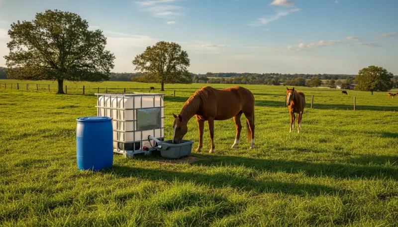 Optimale Wasserversorgung auf der Weide